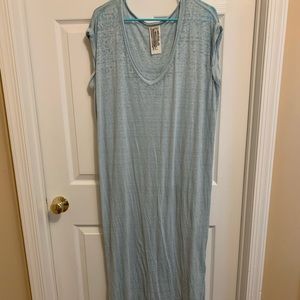 Free people blue maxi dress